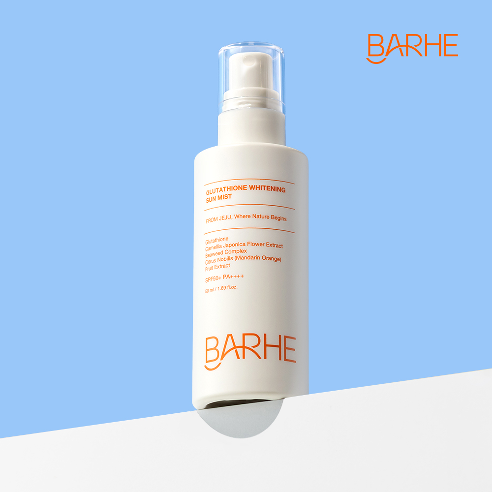 바르헤 글루타치온 화이트닝 선 미스트 뿌리는 선크림 썬 스프레이 50ml SPF50+ - 상품 이미지