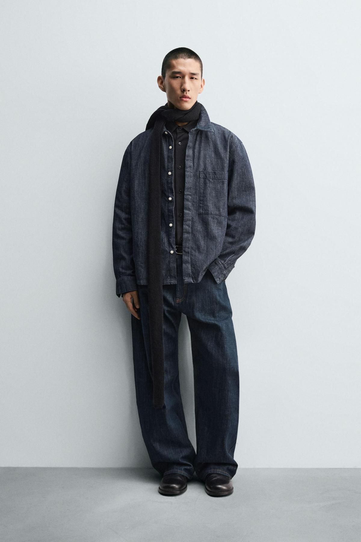 자라 와이드 데님 벌룬핏 진 4470/343 INDIGO - 상세 이미지 2