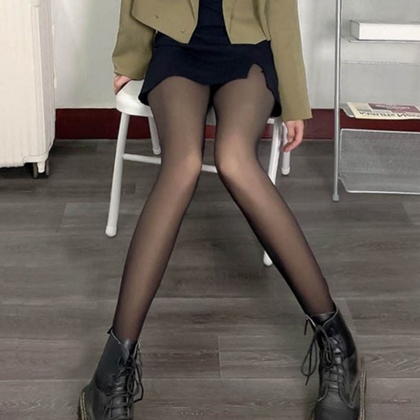 비침없는 슬림 팬티 스타킹 데일리 가을 팬티 스타킹 듀얼스킨 - 상품 이미지