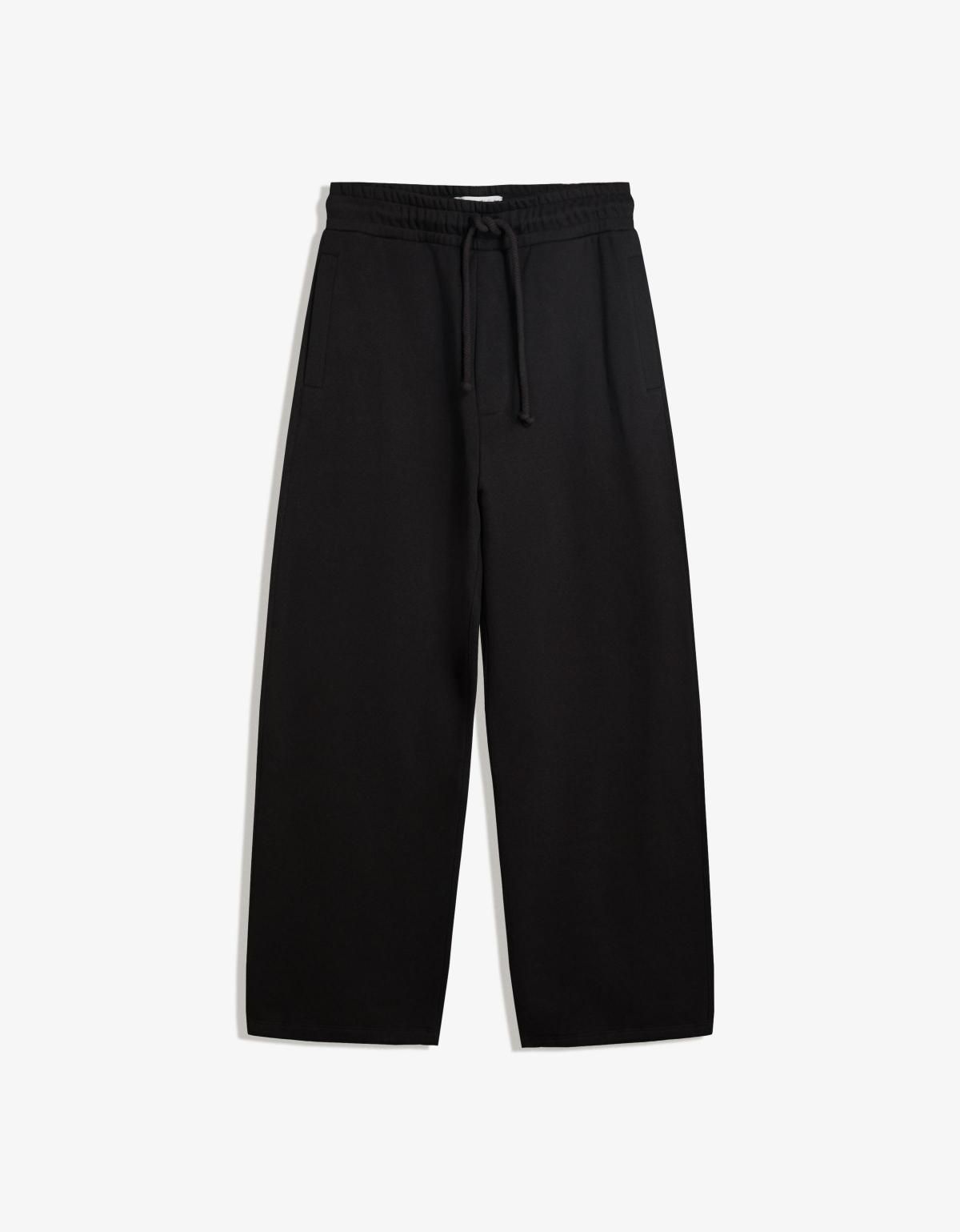 버쉬카 블랙 와이드 벌룬핏 팬츠 5491/190 BLACK - 상세 이미지 2
