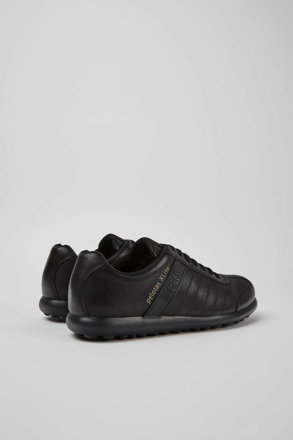 캠퍼 블랙 레더 컴포트 스니커즈 Pelotas XLite 18304-024 BLACK - 상세 이미지 3