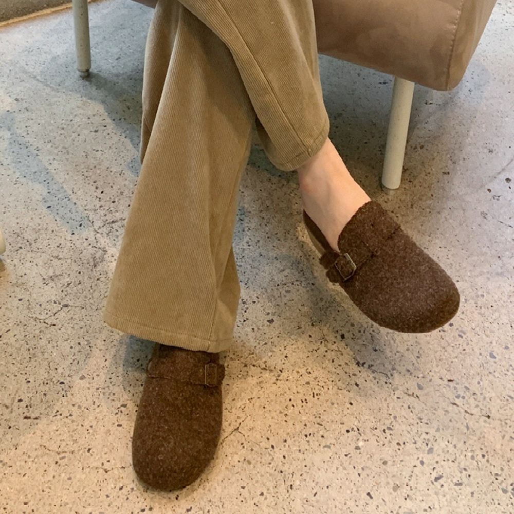 누아르티 버클 뮬 슬리퍼 이미지 7