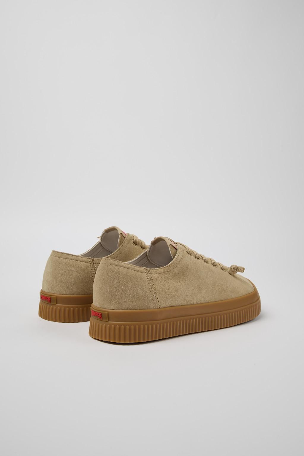 캠퍼 프리미엄 베이지 스니커즈 Peu Roda K101042-003 BEIGE - 상세 이미지 3