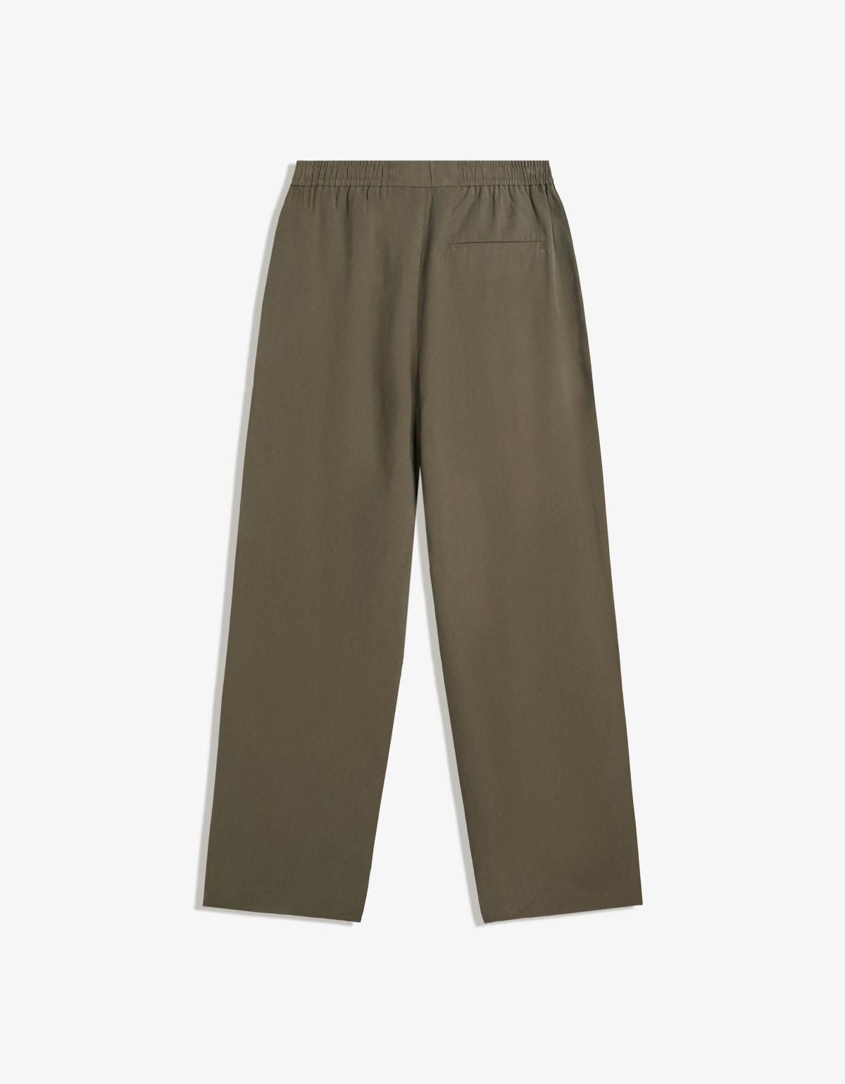버쉬카 와이드 배기핏 조거팬츠 5415/710 KHAKI - 상세 이미지 2