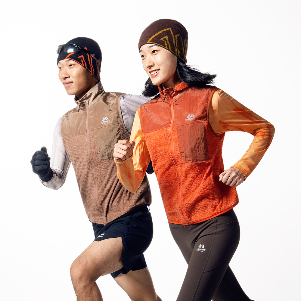 오니지 플리스 조끼 러닝 등산 경량 집업 UJ40 이미지 6