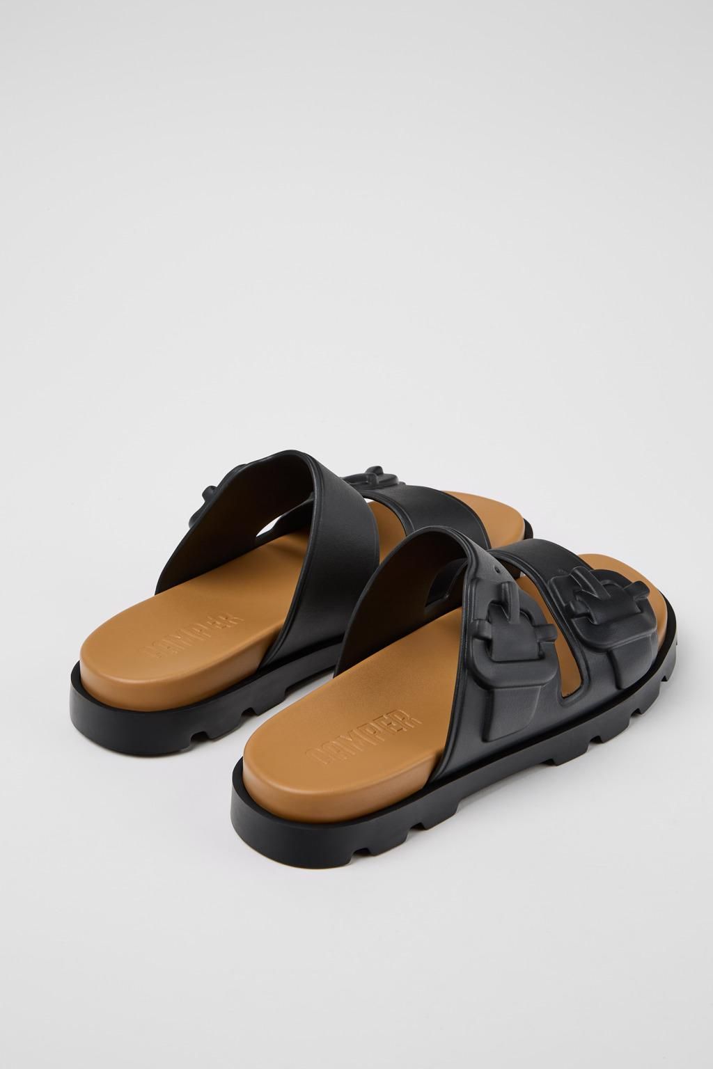캠퍼 테크니컬 블랙 남성 스트랩 샌들 Brutus K101046-001 BLACK - 상세 이미지 3