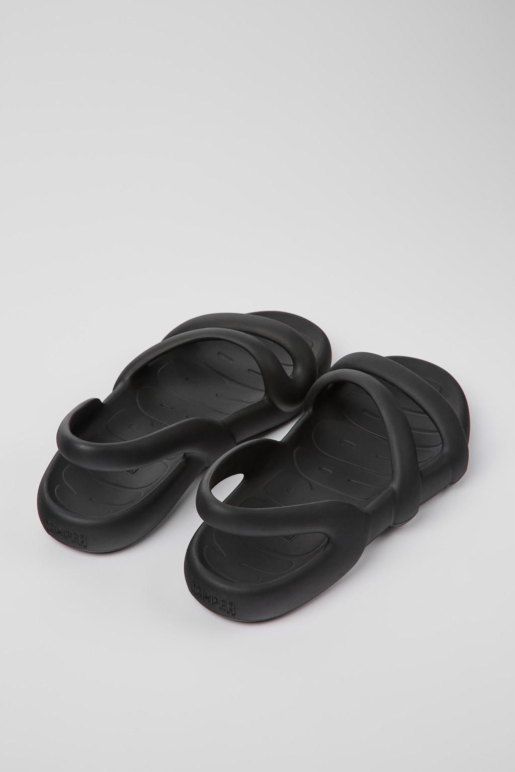 캠퍼 블랙 경량 남성 플랫 샌들 Kobarah K100957-001 BLACK - 상세 이미지 3