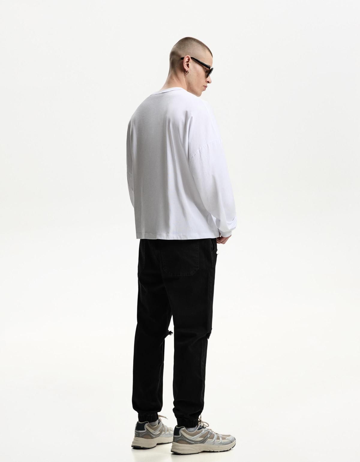 버쉬카 블랙 리핑 조거 진 0341/534 BLACK - 상세 이미지 4