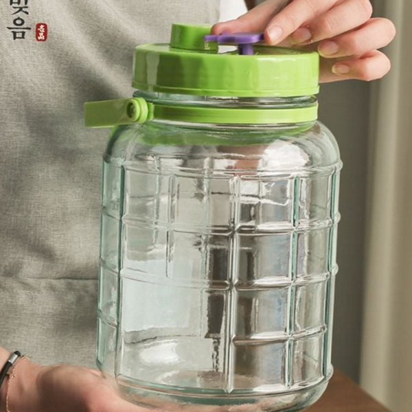 담금주 매실 담금용 용기 발효 효소 담금용 용기 유리병 - 상품 이미지