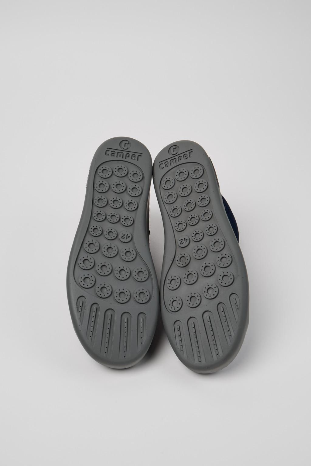 캠퍼 텍스타일 블루 하이탑 스니커즈 Peu Touring K300270-008 BLUE - 상세 이미지 5