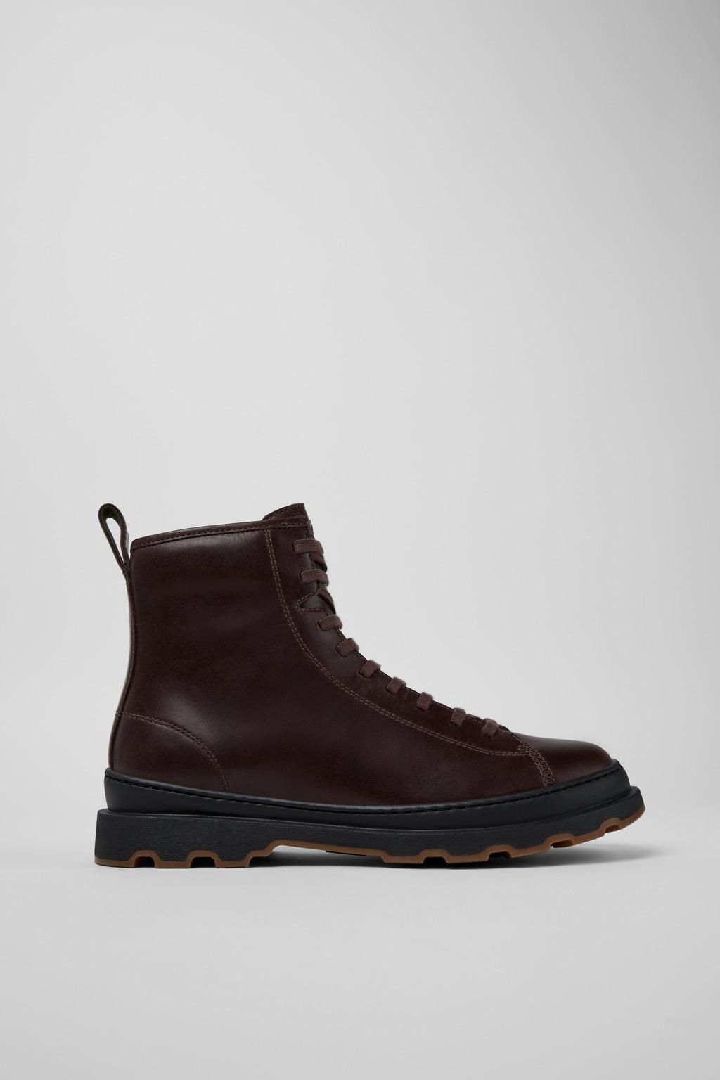 캠퍼 브라운 레이스업 남성 부츠 Brutus K300533-002 BROWN - 상품 이미지