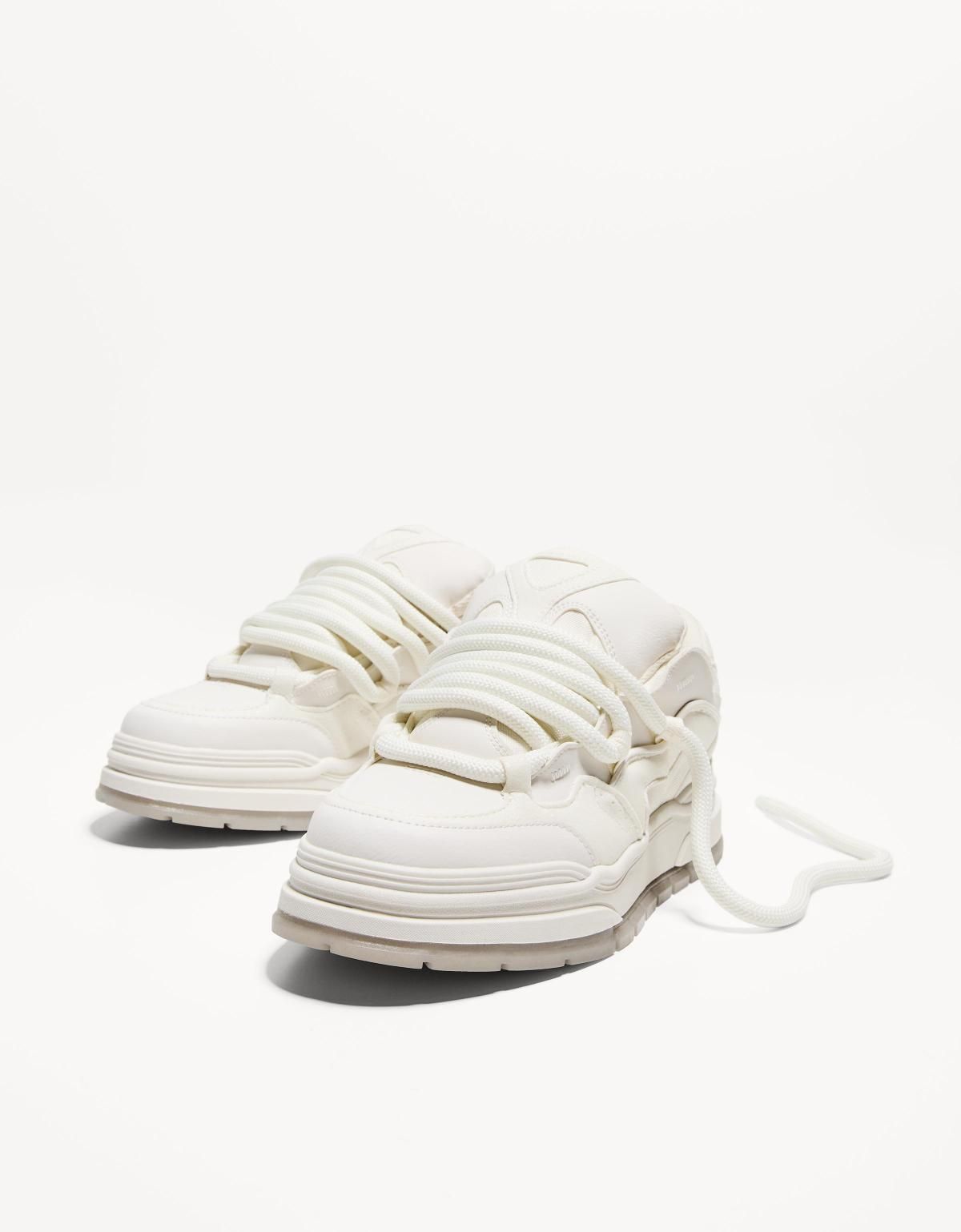 버쉬카 청키 스케이터 트레이너 2406/560 WHITE - 상세 이미지 3