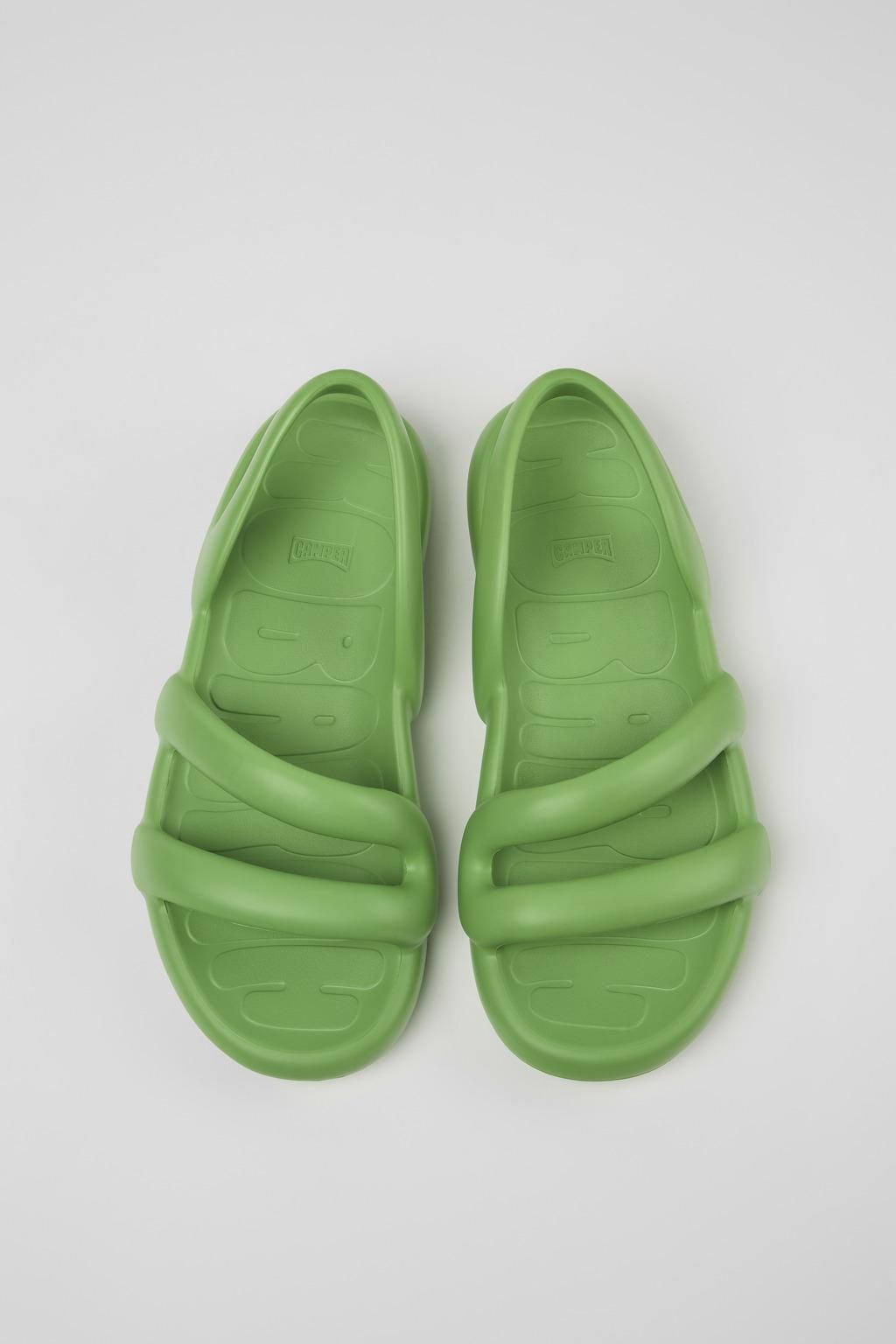 캠퍼 남녀공용 그린 스트랩 플랫 샌들 Kobarah K100957-006 GREEN - 상세 이미지 4