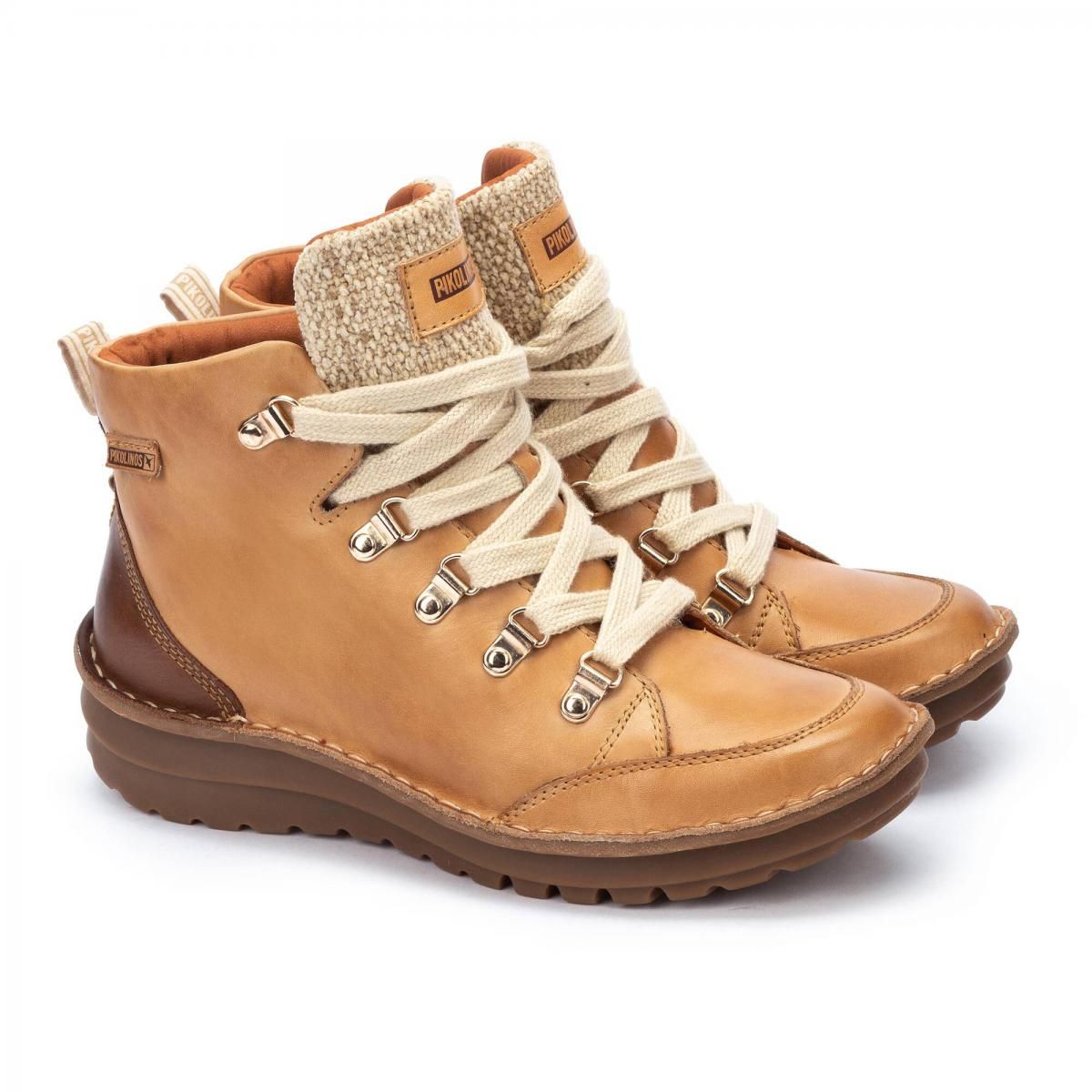 피콜리노스 컴포트 레이스업 앵클부츠 CAZORLA PKW5U-8502C2 ALMOND - 상세 이미지 2
