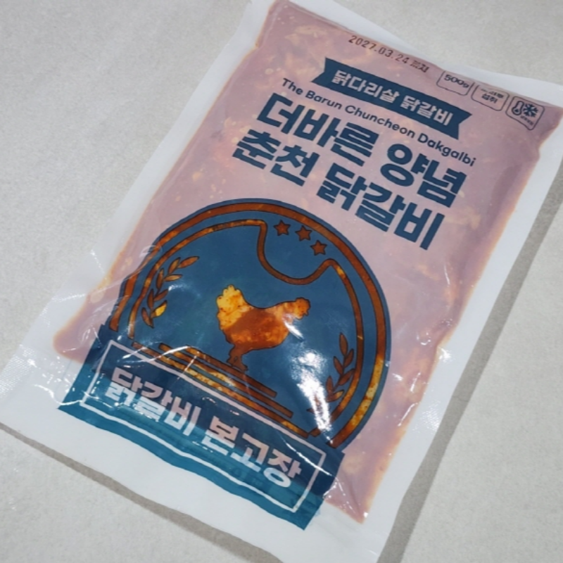 자연가득 춘천식 양념 닭갈비 500g - 상세 이미지 3