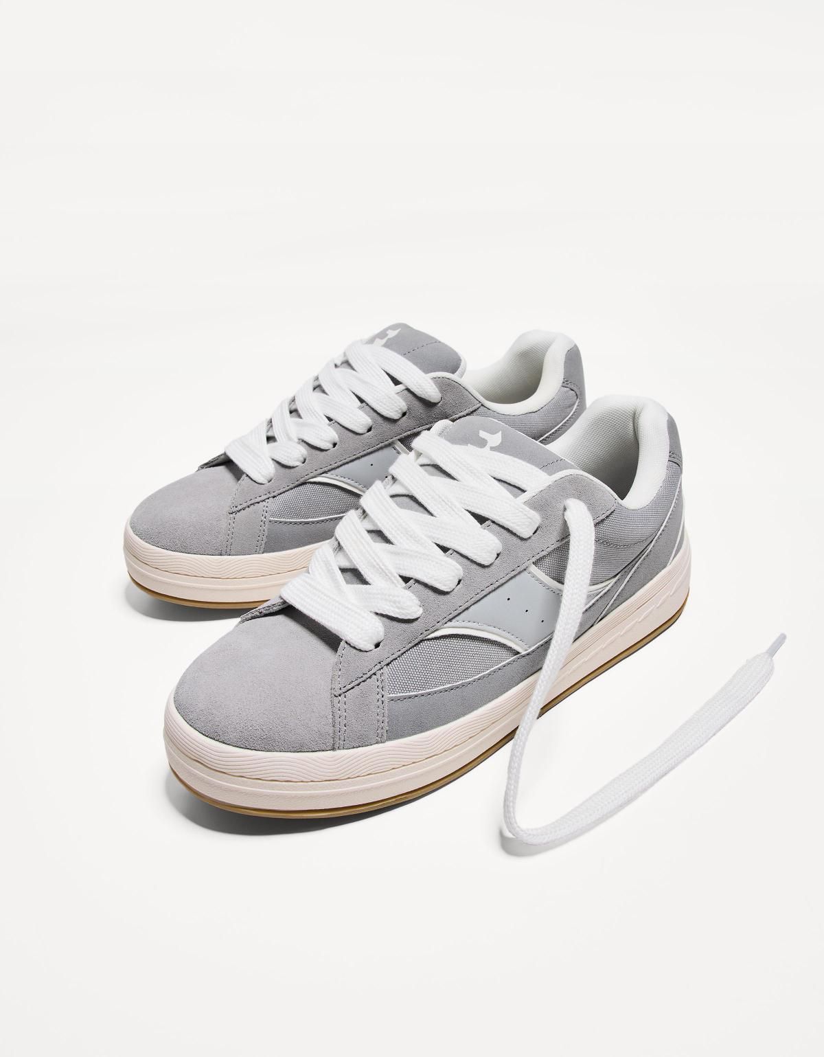 버쉬카 테크니컬 컴포트 라이트 그레이 스케이터 스니커즈 2476/560 GREY - 상세 이미지 4