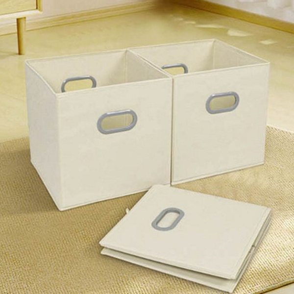 오픈형 리빙박스 수납함 수납 접이식 다용도 옷장 - 메인 이미지