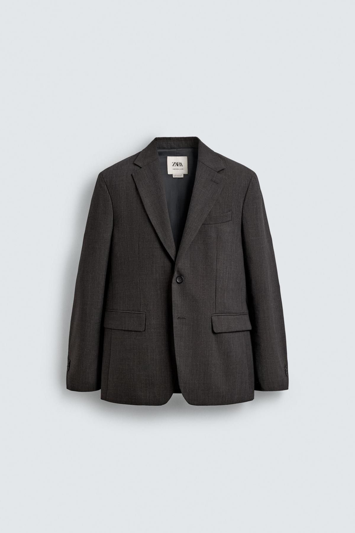 자라 클래식 울 테일러드 재킷 9641/898 DARK BROWN - 메인 이미지