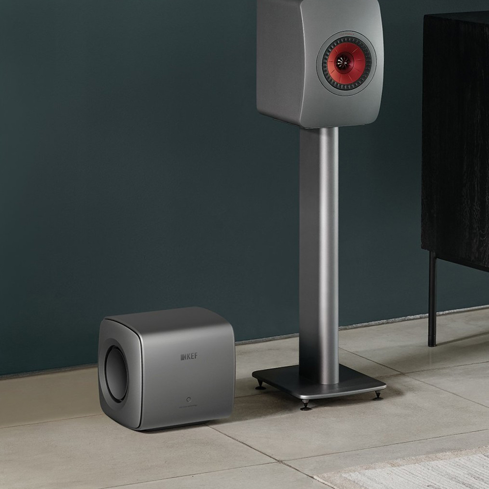 [국내정발] KEF KC62 서브우퍼 스피커 티타늄 그레이 - 상세 이미지 3