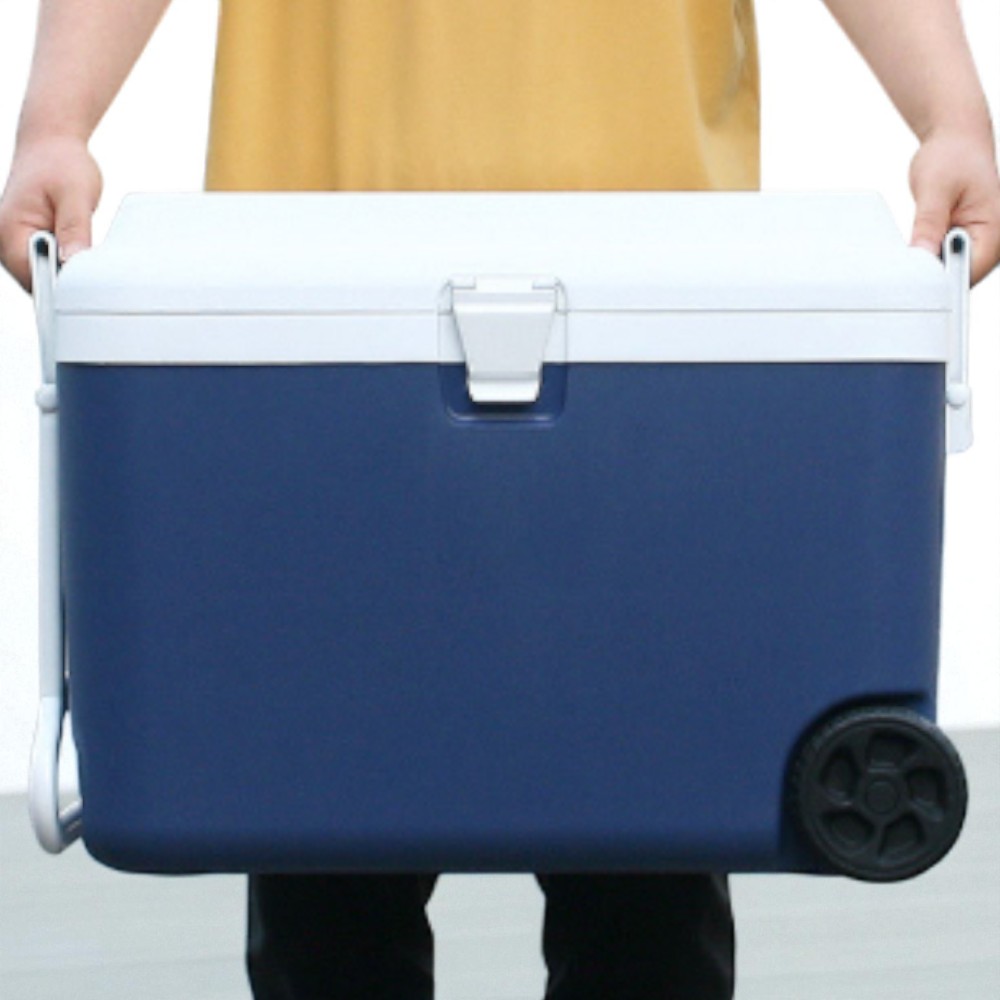 캠텔 캠핑 아이스박스 50L 대용량 캠핑쿨러 이동식 바퀴형 낚시 차량용 - 상세 이미지 4
