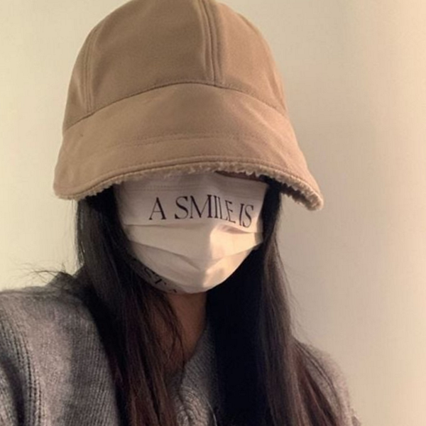 따뜻한 겨울 벙거지 모자 데일리 양털 챙 모자 - 메인 이미지