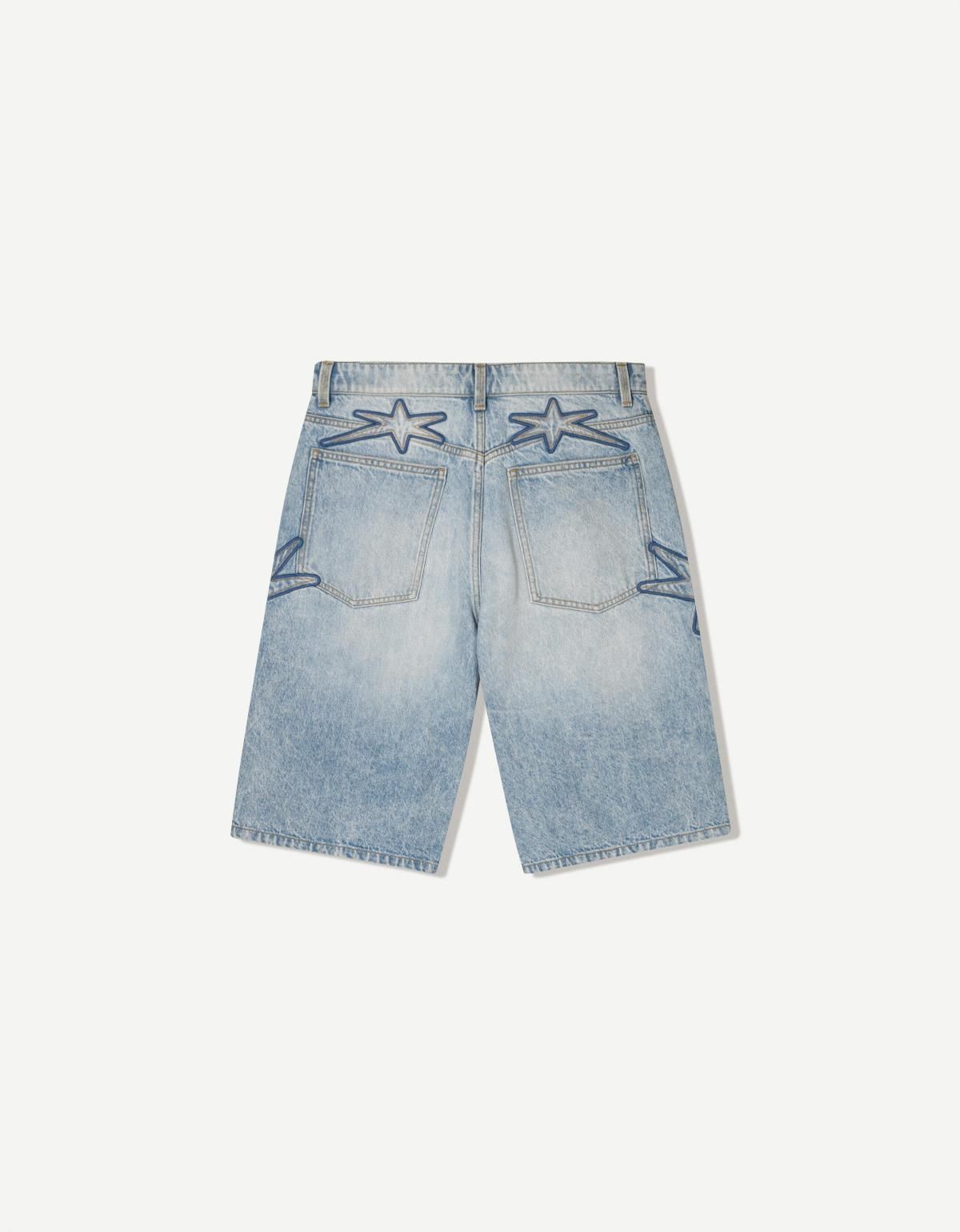 버쉬카 스타 패치 버뮤다 진 8413/335 LIGHT BLUE - 상세 이미지 2
