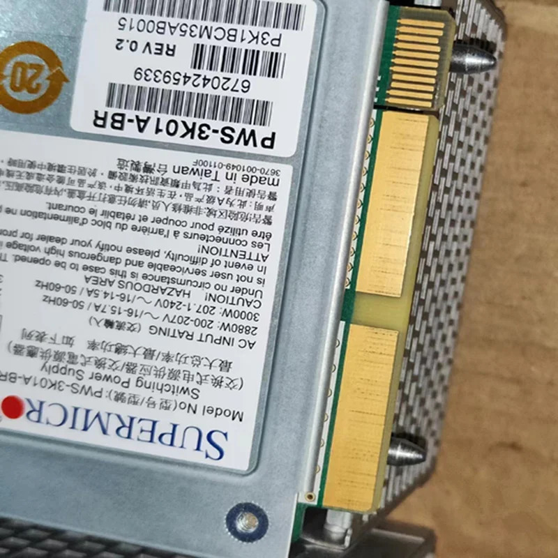 슈퍼마이크로오리지널 전원공급장치 3000W PWS-3K01A-BR 거신