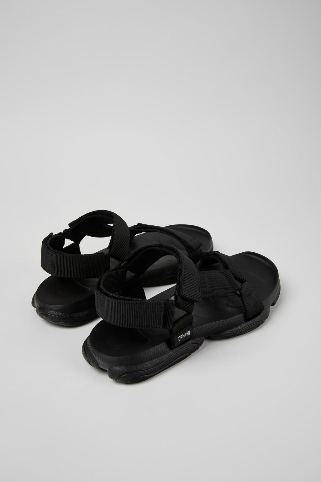 캠퍼 블랙 리사이클 테크니컬 스트랩 샌들 Karst K101048-001 BLACK - 상세 이미지 3