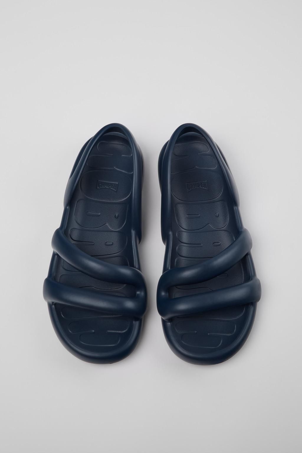 캠퍼 블루 와이드 플랫 샌들 남성 Kobarah K101079-002 BLUE - 상세 이미지 4