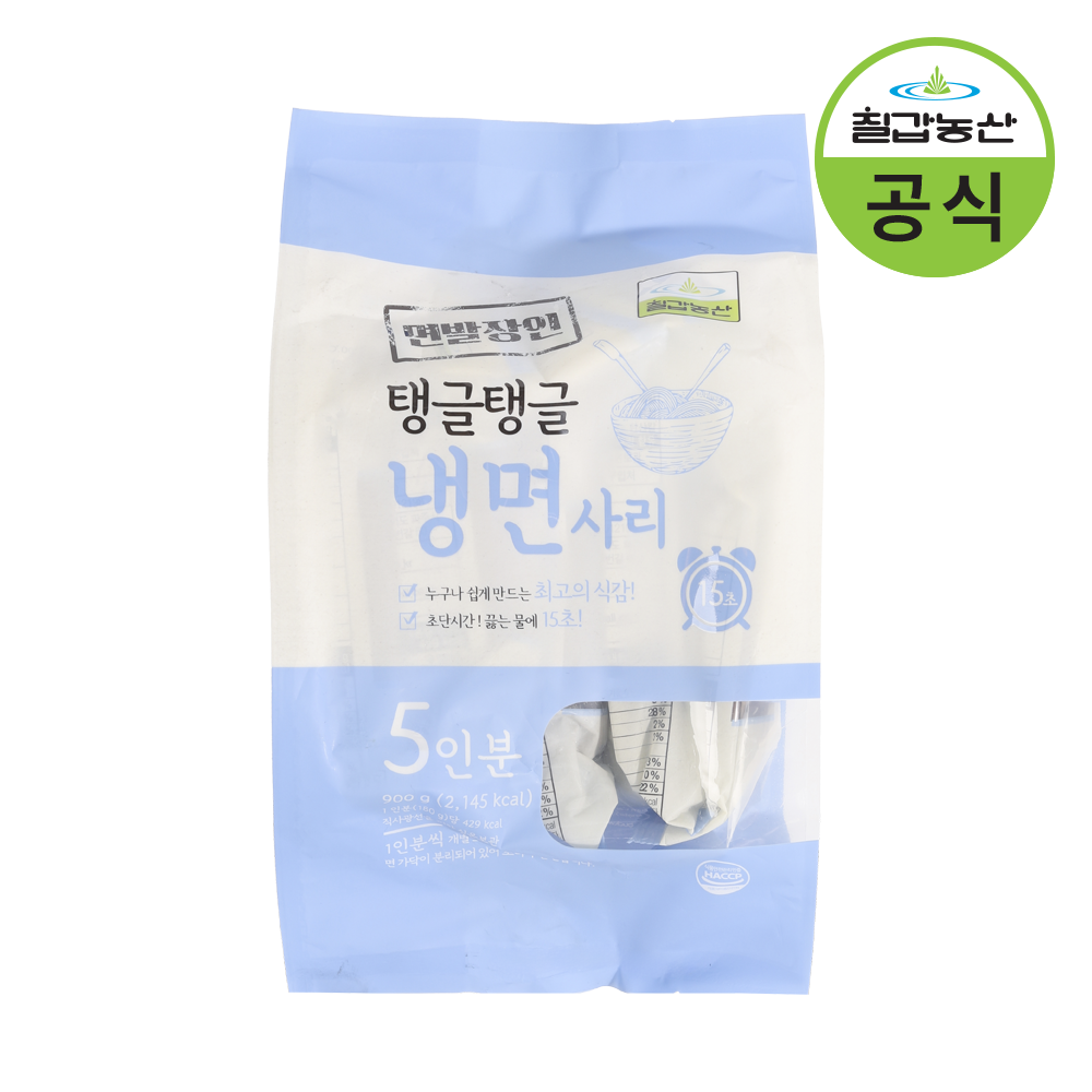 칠갑농산 탱글탱글 냉면사리 900g (5인분) - 상품 이미지
