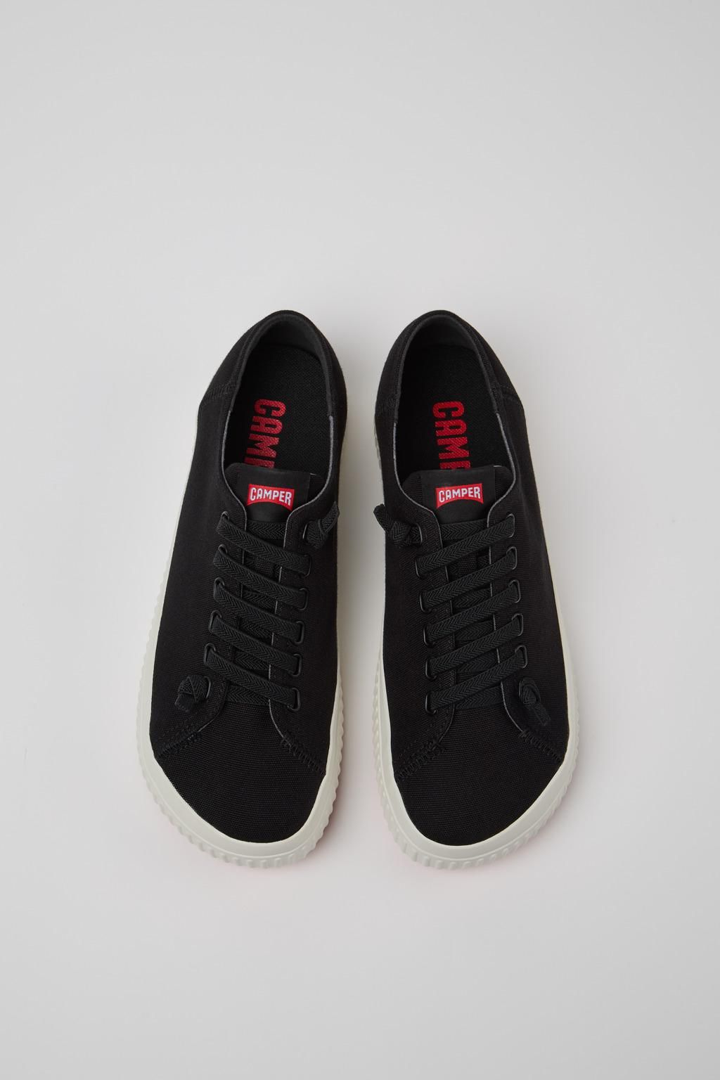 캠퍼 블랙 텐셀 테크니컬 스니커즈 Peu Roda K100933-012 BLACK - 상세 이미지 4