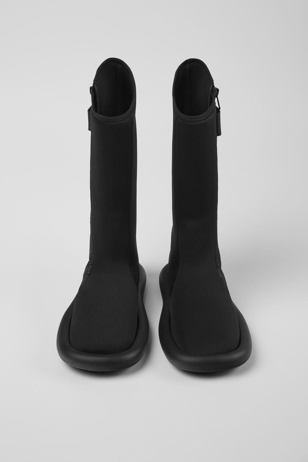 캠퍼 네오프렌 블랙 지퍼 롱부츠 x Ottolinger K300482-001 BLACK - 상세 이미지 4