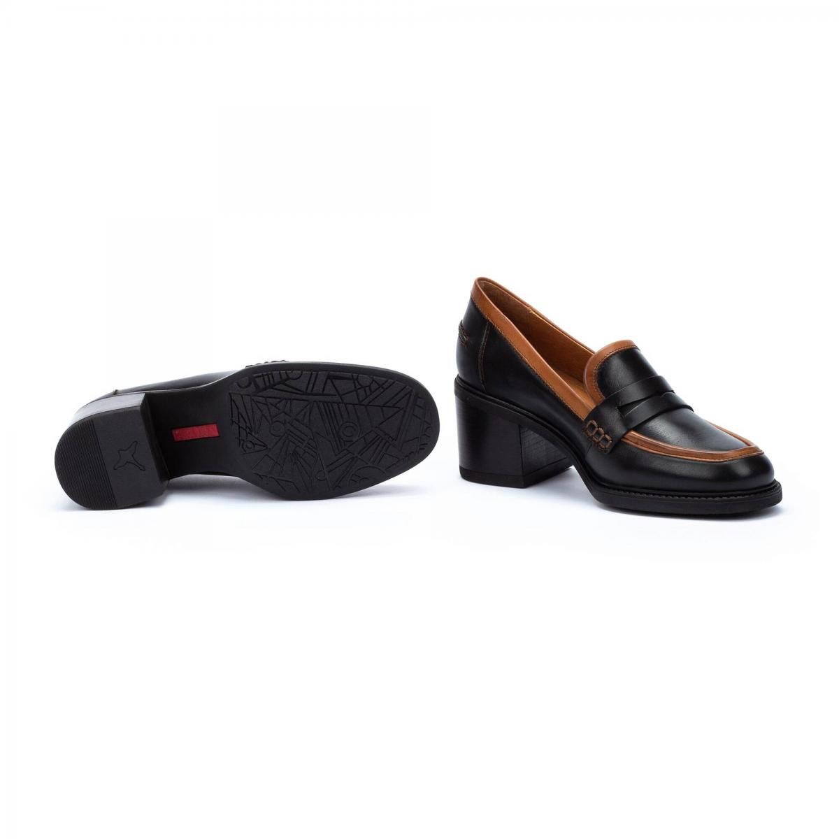 피콜리노스 트렌디 클래식 힐 로퍼 HUESCA PKW8X-3850 BLACK - 상세 이미지 5
