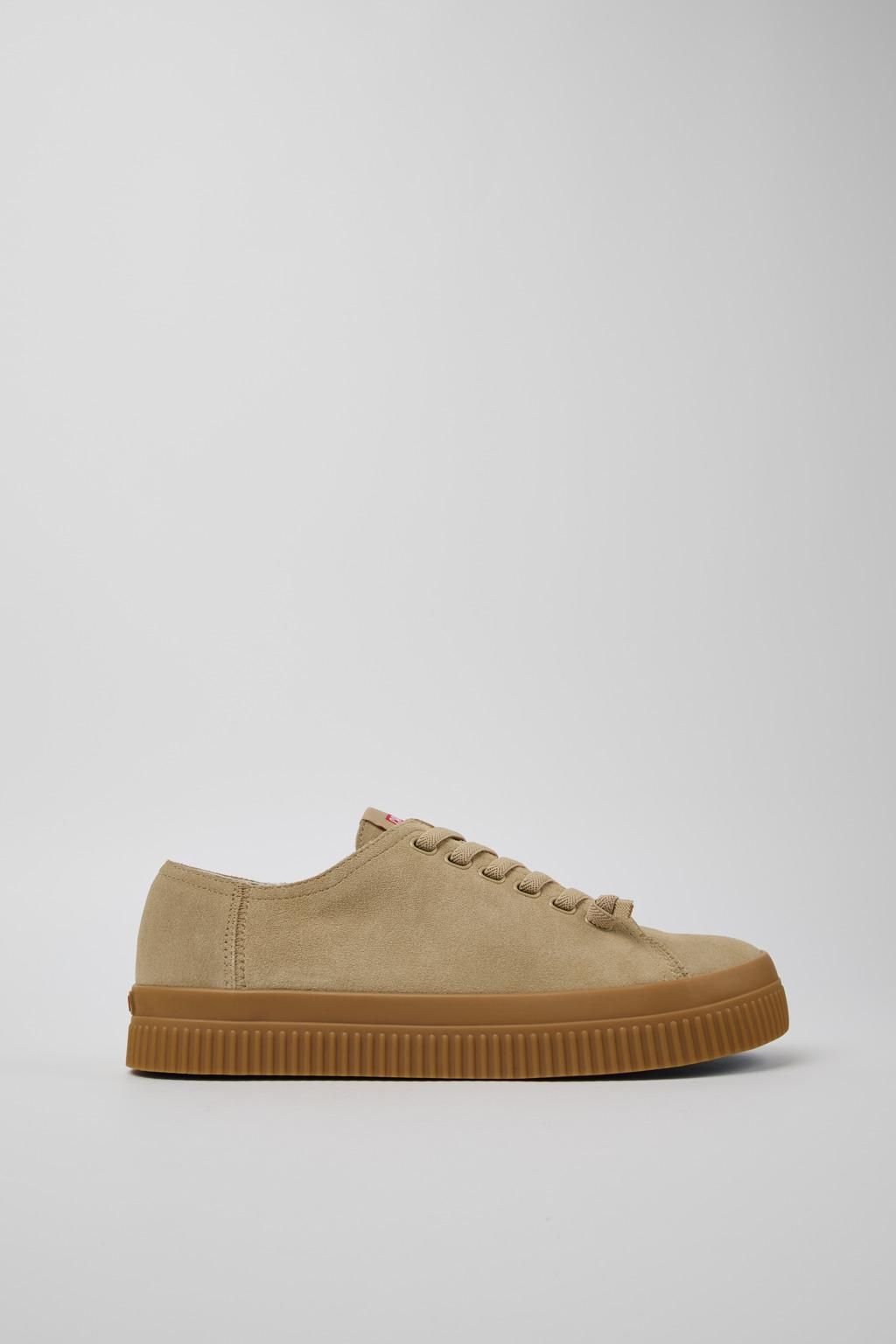 캠퍼 프리미엄 베이지 스니커즈 Peu Roda K101042-003 BEIGE - 상품 이미지