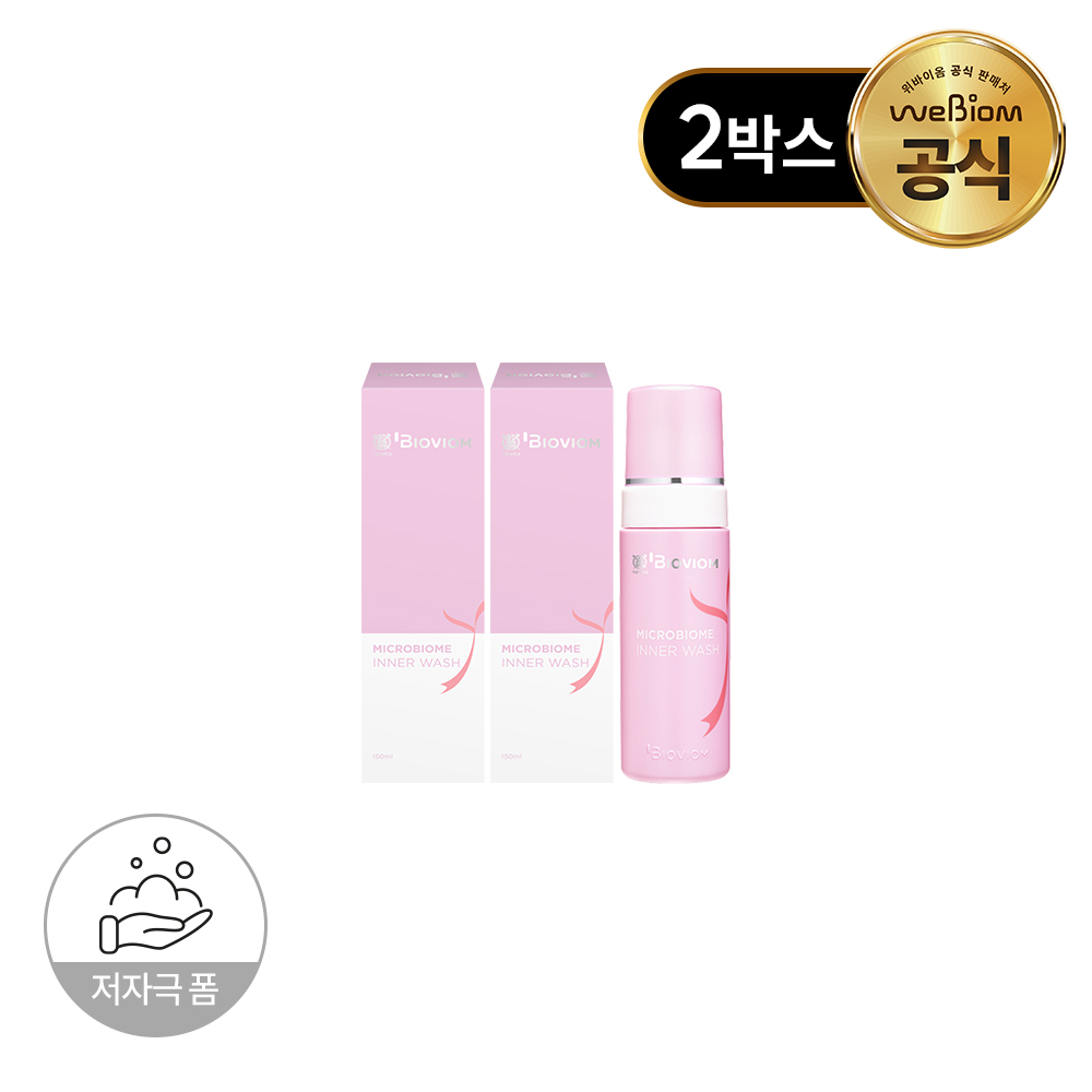 위바이옴 마이크로바이옴 이너워시 여성청결제 150ml, 2개 - 메인 이미지