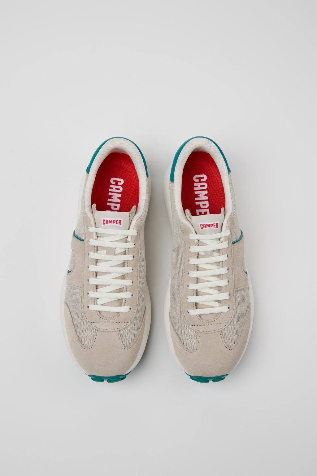 캠퍼 멀티컬러 누벅 스니커즈 Pelotas Athens K101060-005 GREY - 상세 이미지 4