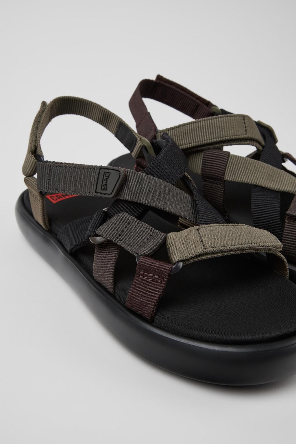 캠퍼 리사이클 테크니컬 스트랩 샌들 남성 Twins K101031-001 MULTICOLOR - 상세 이미지 2