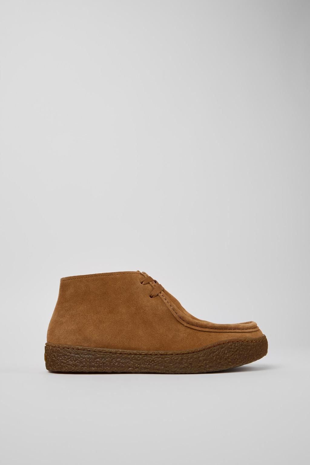 캠퍼 브라운 스웨이드 앵클부츠 Peu Terreno K300530-003 BROWN - 상품 이미지
