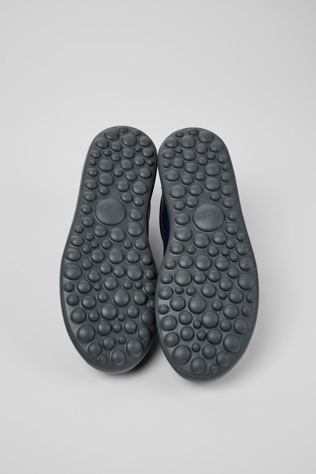 캠퍼 어반 블루 레더 스니커즈 Pelotas XLF K101019-010 BLUE - 상세 이미지 5