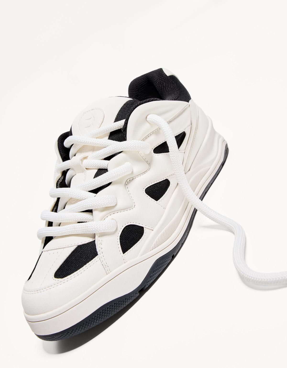 버쉬카 테크니컬 스케이트 베이직 스니커즈 Contrast skate trainers 2402/660 MULTICOLORED - 상세 이미지 3