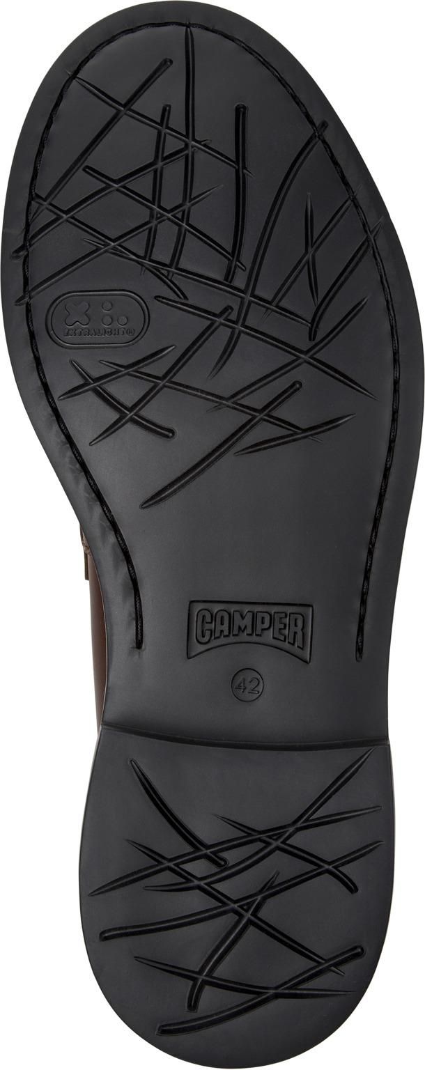 캠퍼 클래식 브라운 레더 로퍼 Dean K101045-005 BROWN - 상세 이미지 4