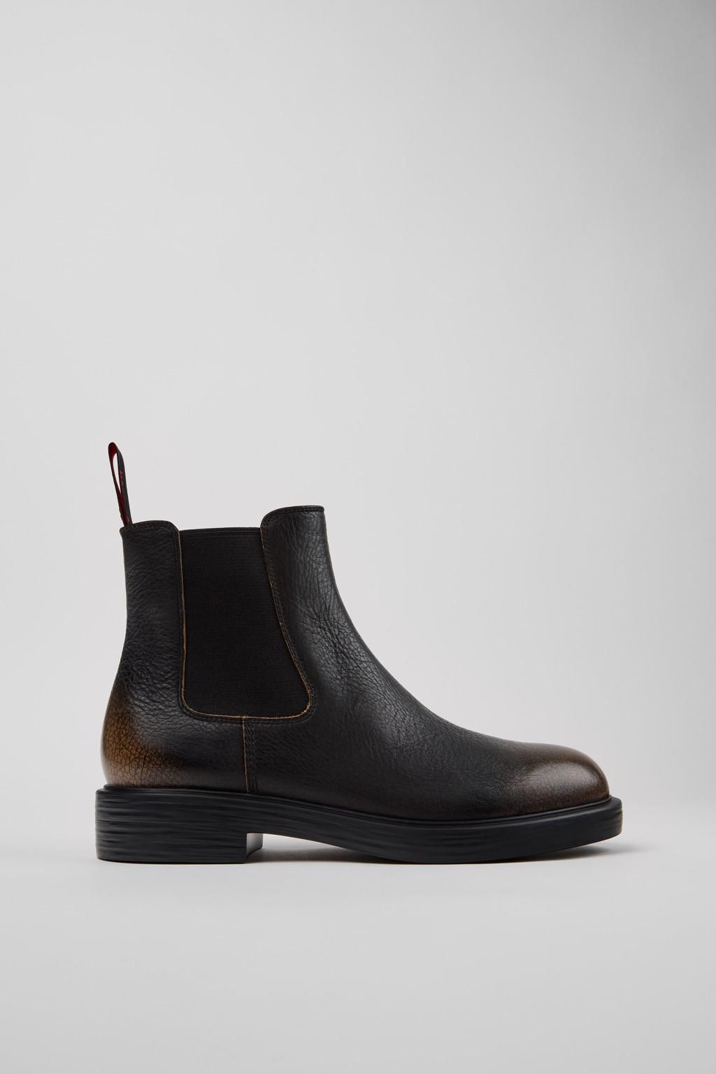 캠퍼 블랙 가죽 남성 첼시부츠 Dean K300492-005 MULTICOLOR - 상품 이미지