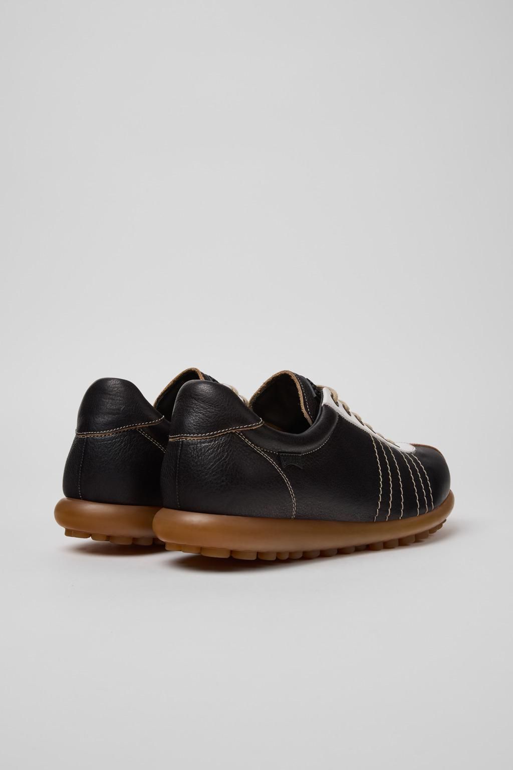 캠퍼 멀티컬러 아이코닉 레더 스니커즈 Pelotas K101018-001 BLACK - 상세 이미지 3