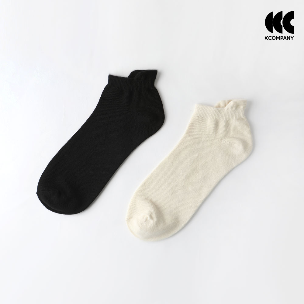 씨씨컴퍼니 국산 커프스 앵클 삭스 스니커즈 발목 양말 무지 데일리 남녀공용 여성 남성 - 상품 이미지