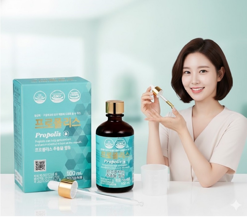 비엔케어 수용성 프로폴리스 원액 100ml, 1개 - 상품 이미지