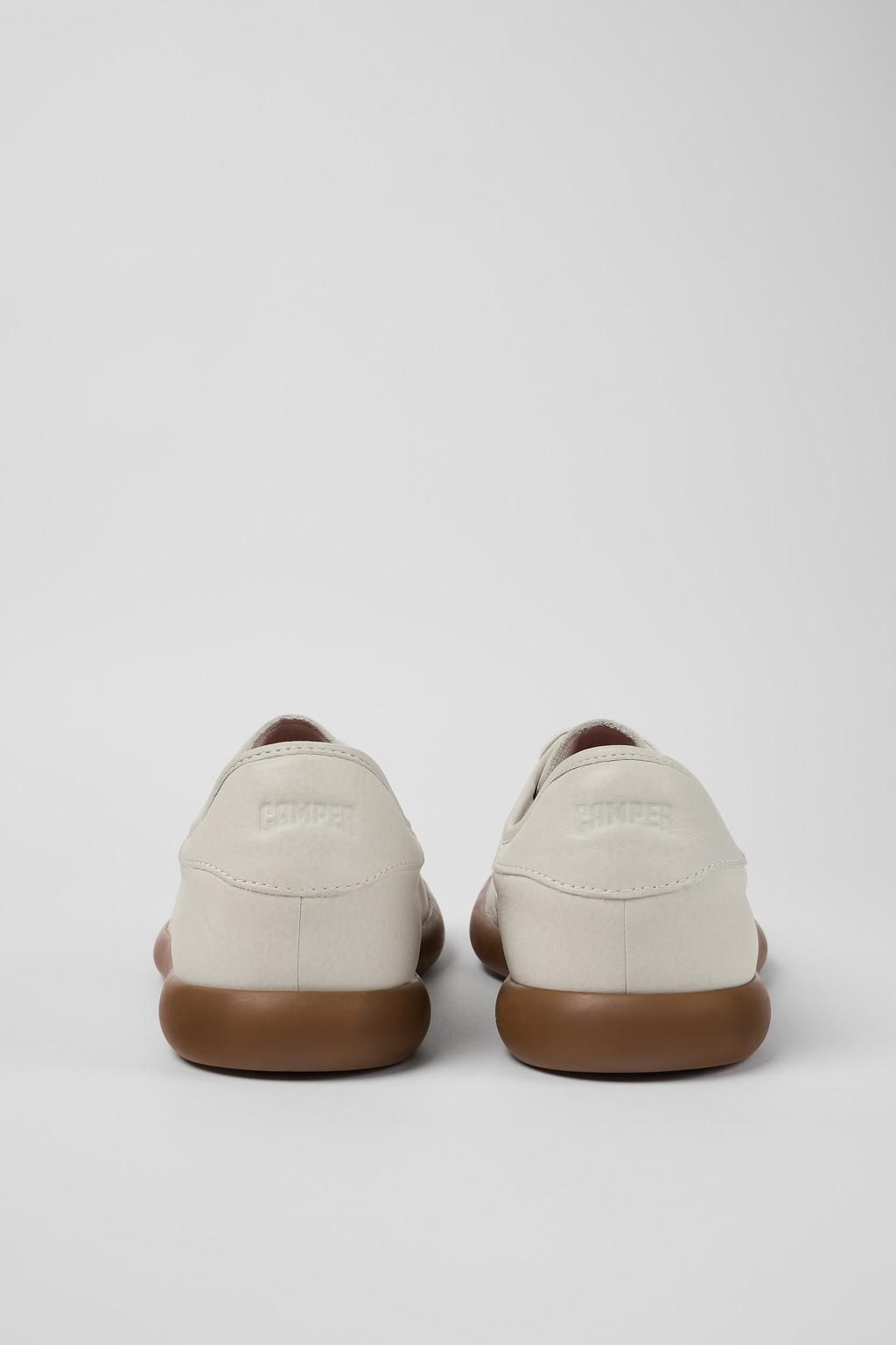캠퍼 화이트 레더 남성 스니커즈 Pelotas Soller K100974-001 WHITE - 상세 이미지 3