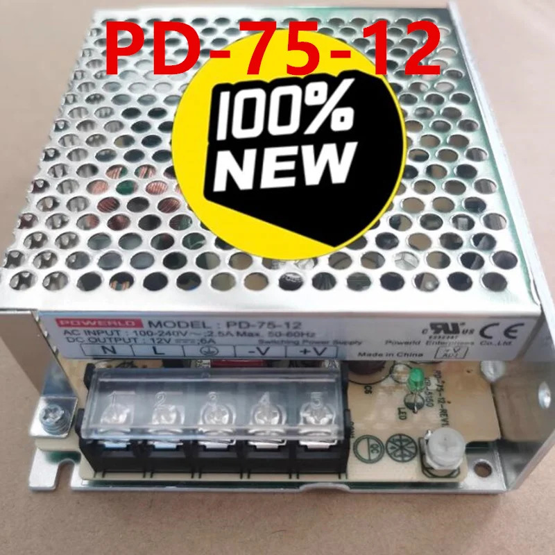 POWERLD 12V6A 75W PD-75-12 5V10A 12V4A 100W GZM-H100D512새 전원공급장치