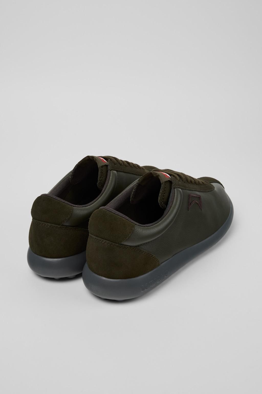 캠퍼 소가죽 누벅 베이직 스니커즈 Pelotas XLF K101019-016 GREEN - 상세 이미지 3