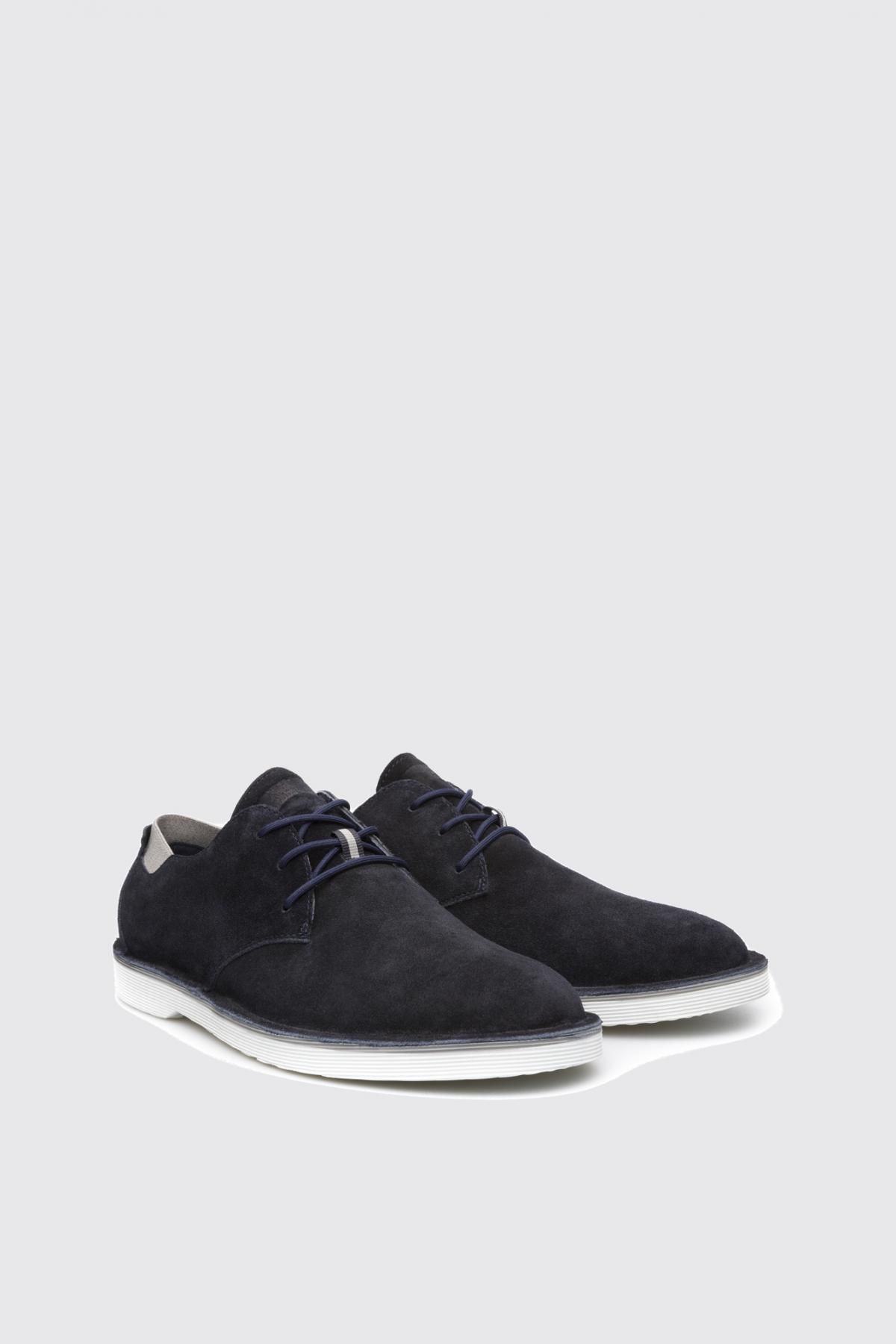 캠퍼 스웨이드 옥스포드 슈즈 Morrys K100057-002 BLUE - 상세 이미지 2