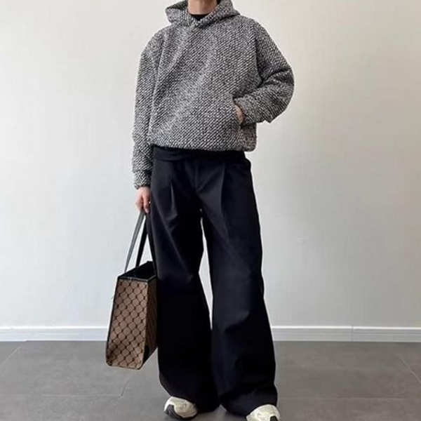 루즈핏 남성 후드 티 데일리 남자 후드 티 포켓 - 상품 이미지